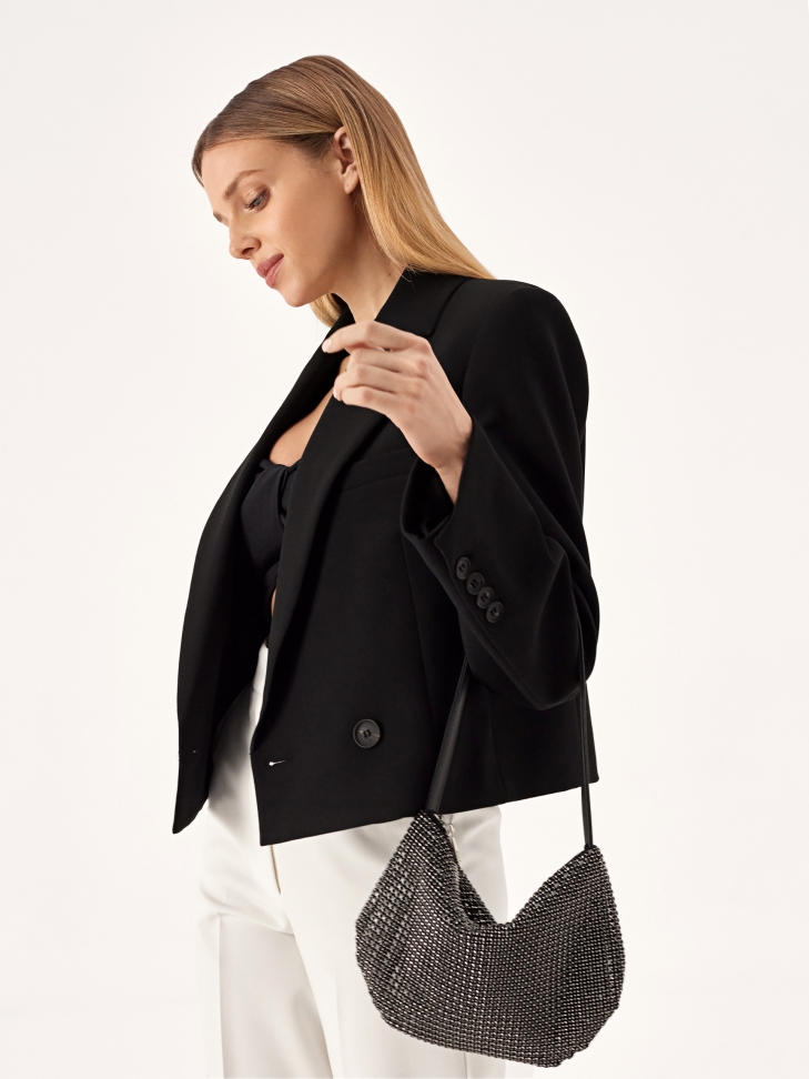 Wieczorowa torebka do ręki i na ramię