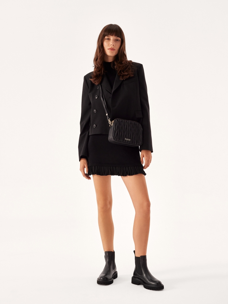 Klasyczne chelsea boots z licowej skóry