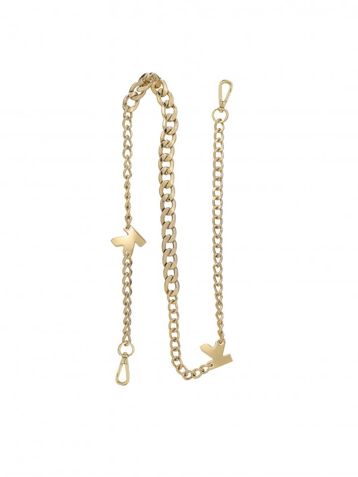 Złoty łańcuszek do torebki