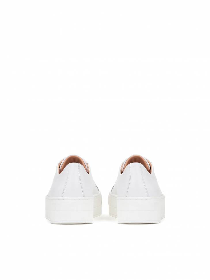 Białe sneakersy damskie