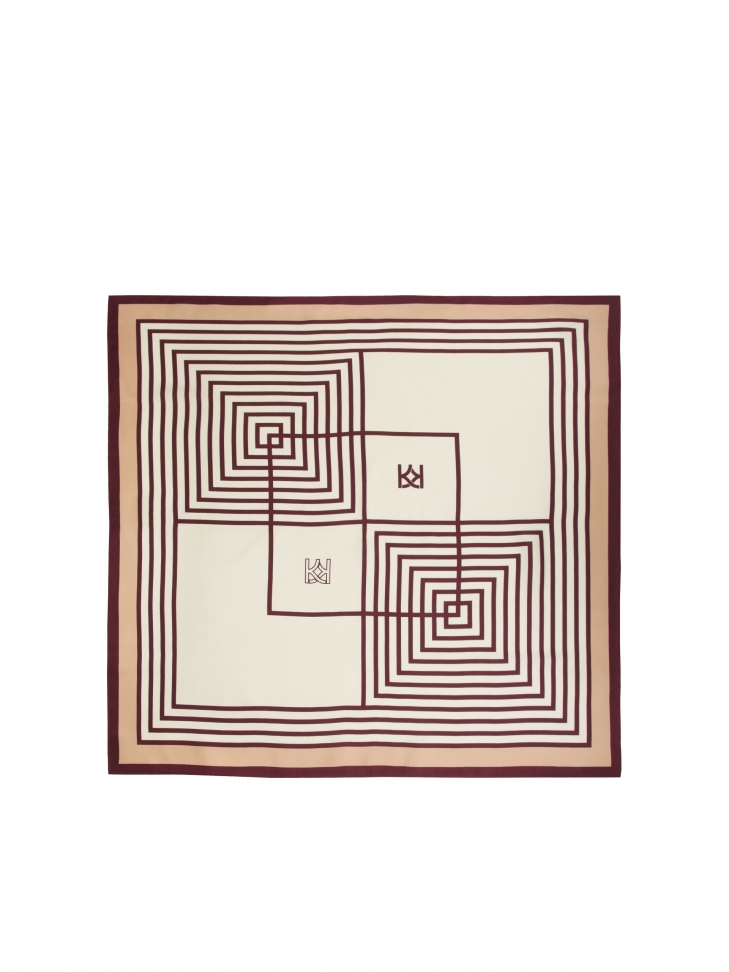 Jedwabna apaszka gawroszka