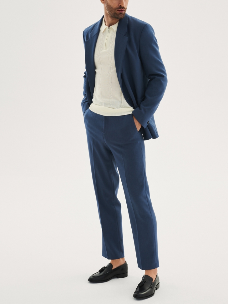 Czarne loafersy męskie