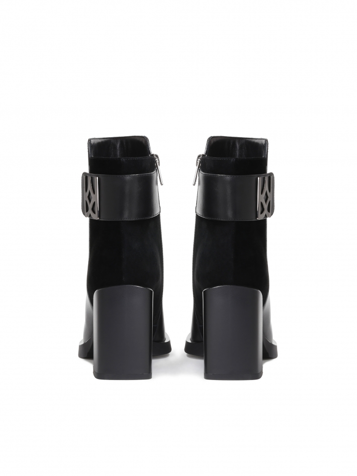 Czarne botki damskie