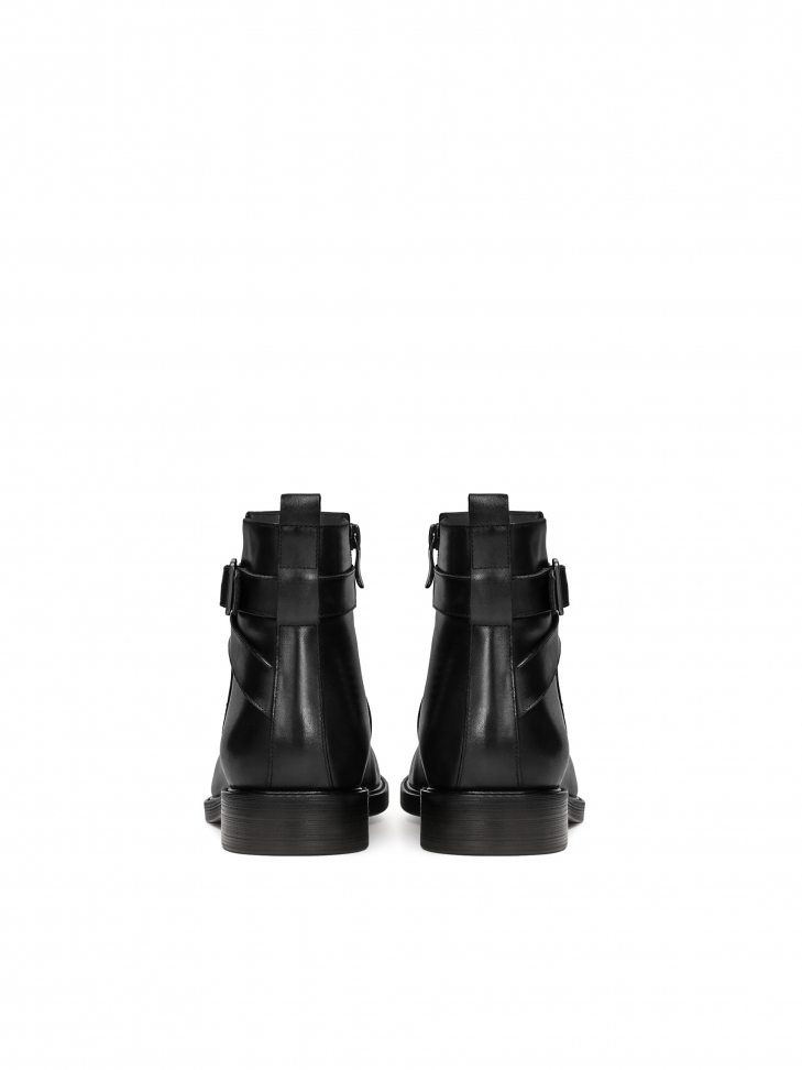 Stylowe męskie trzewiki z naturalnej skóry