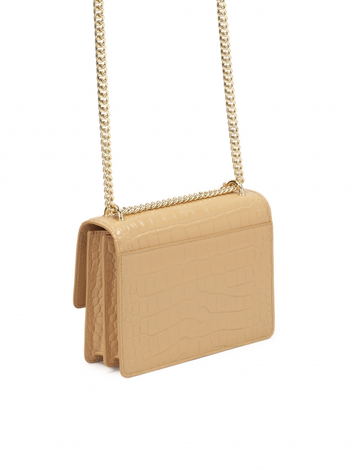 Mała torebka w tłoczony wzór oko