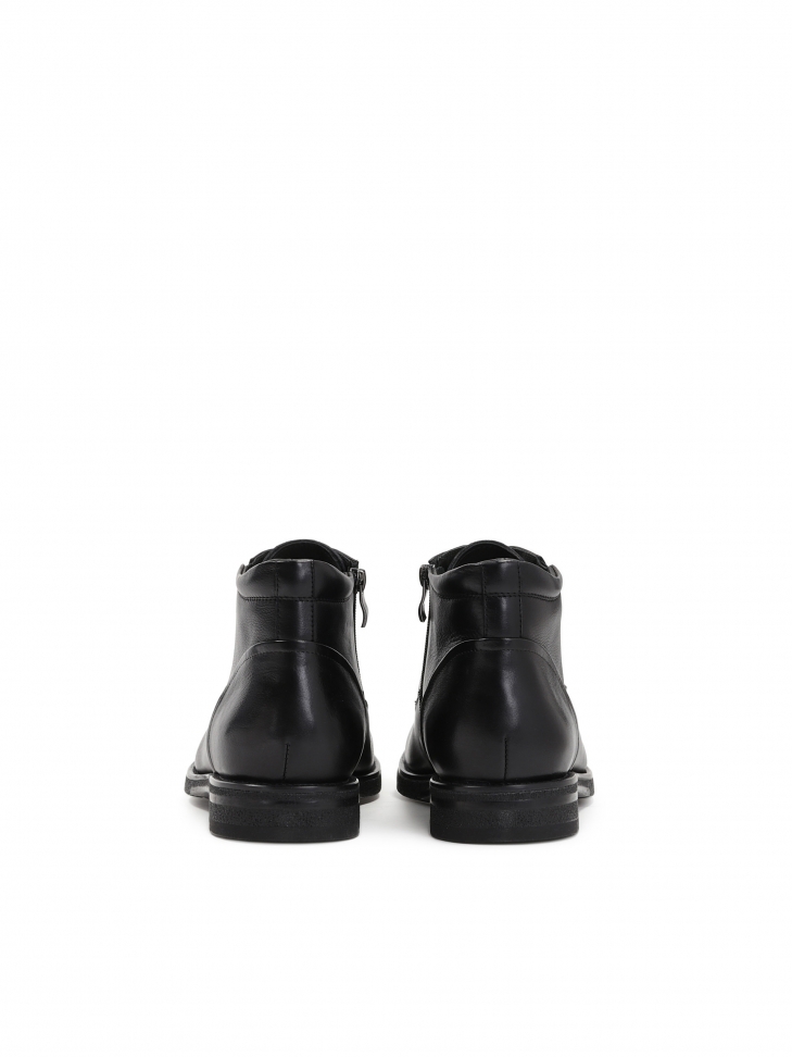 Czarne trzewiki męskie