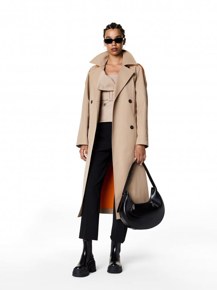 Wsuwane botki na masywnej podeszwie