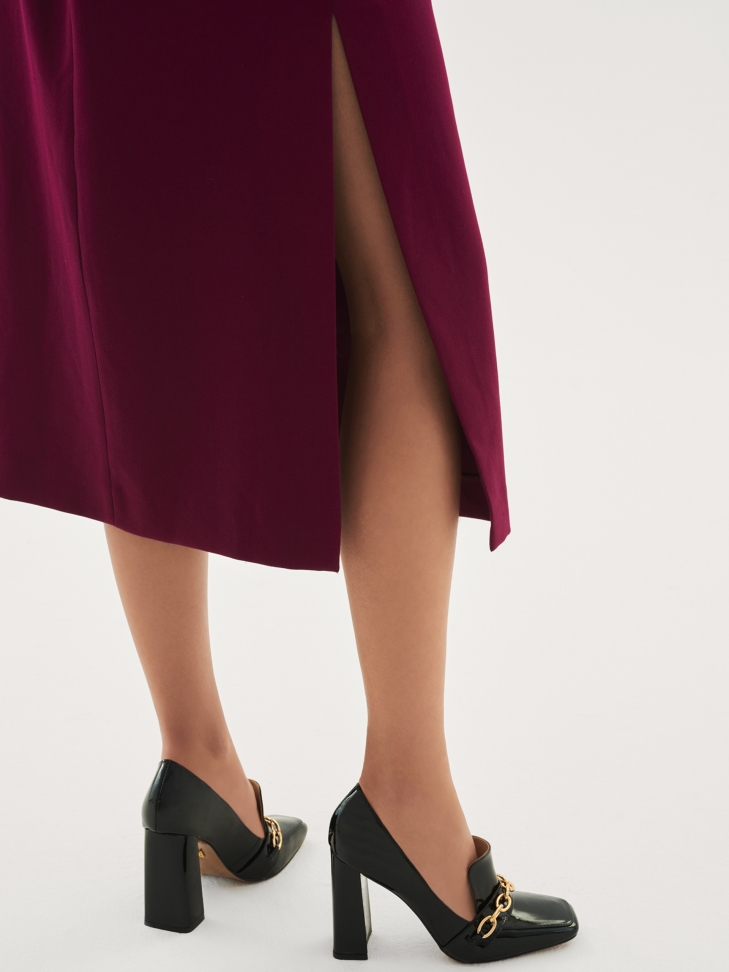 Czarne czółenka damskie