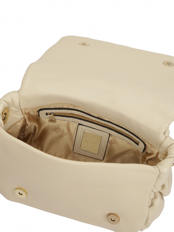 Torebka z miękkiej pikowanej skóry