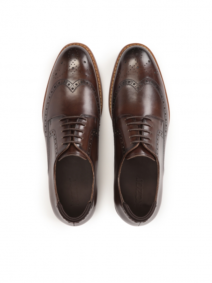 Eleganckie półbuty z rozetowym zdobieniem