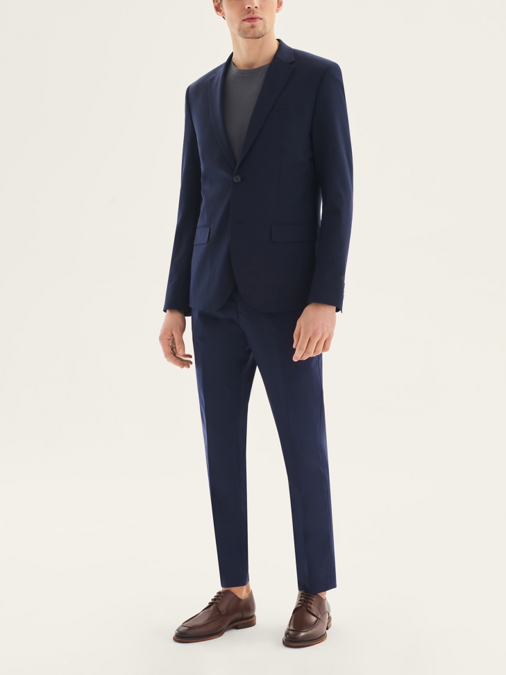 Brązowe półbuty męskie