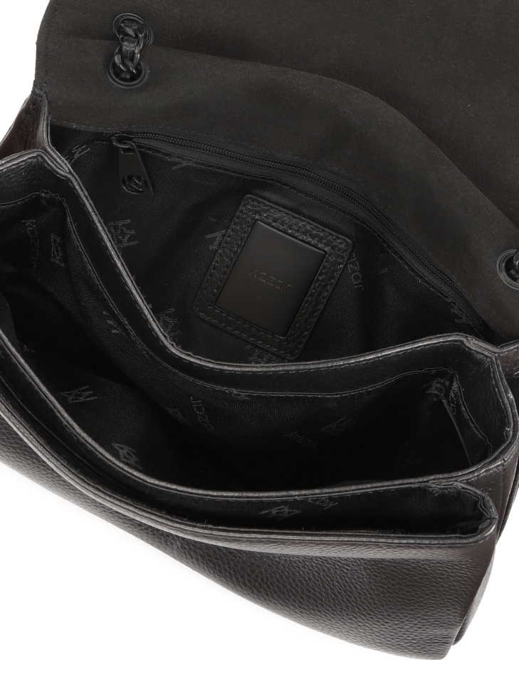 Podłużna torebka na ramię z efektownym przeszyciem