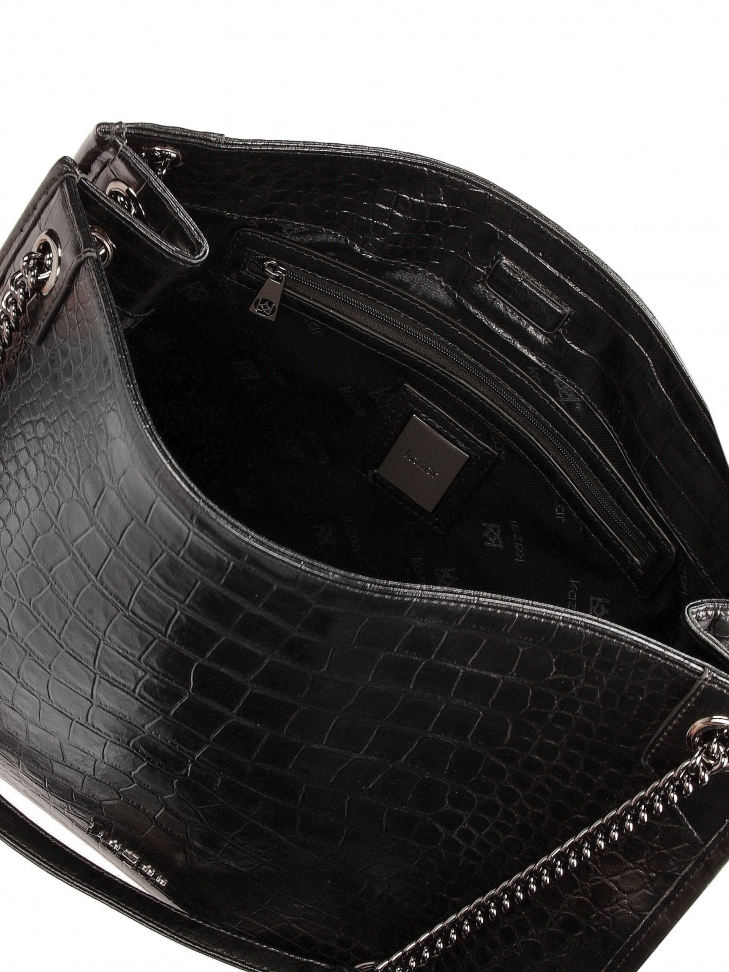 Elegancka torebka z uchwytami na łańcuchach