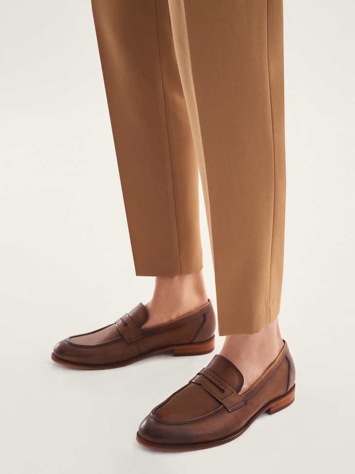 Wsuwane loafersy męskie smart casual