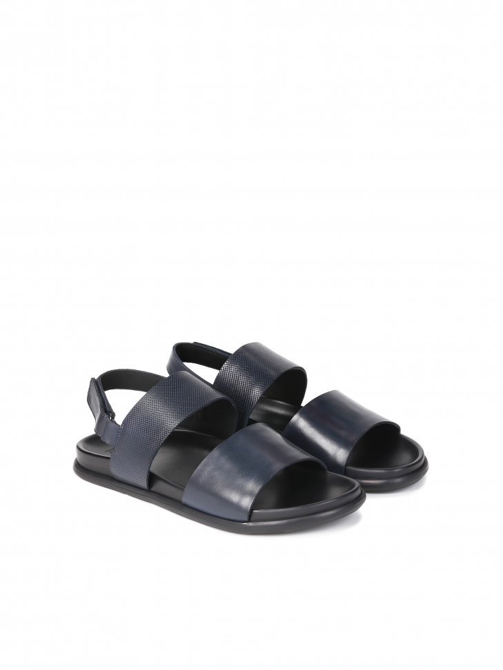 Granatowe sandały męskie