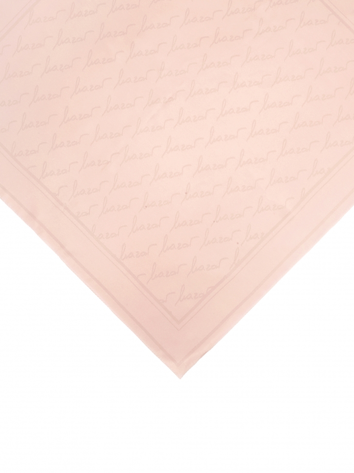 Elegancka apaszka z jedwabiu w kolorze pudrowego różu