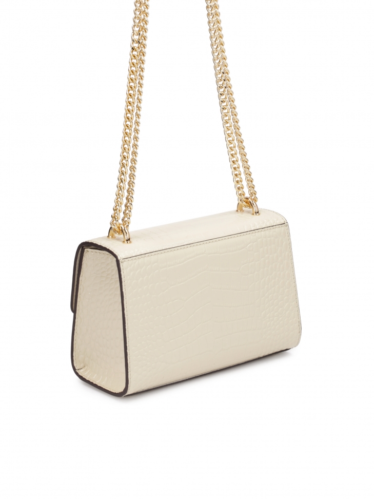 Torebka damska z tłoczonej skóry