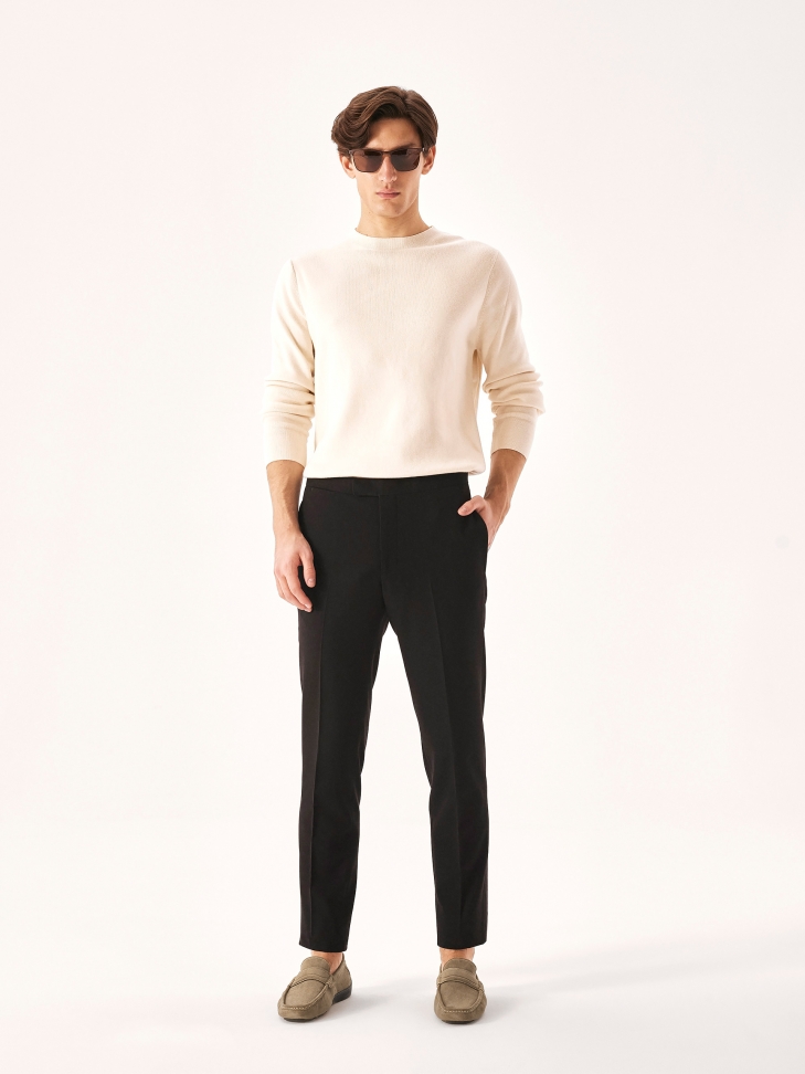 Brązowe mokasyny zamszowe z grubą podeszwą