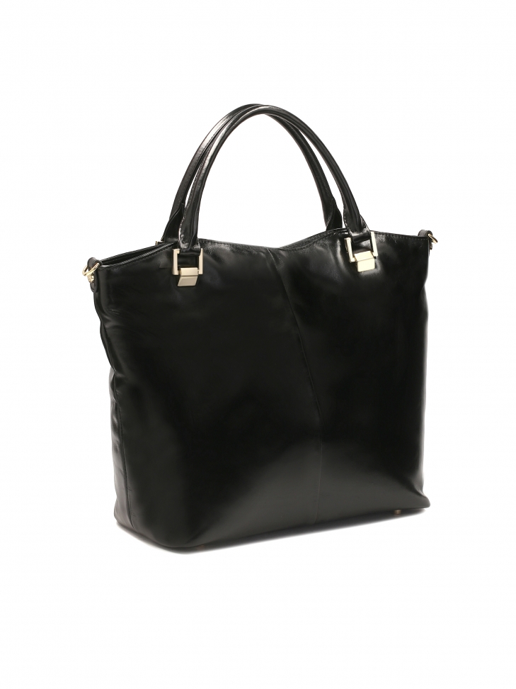 Duża torebka skórzana casual