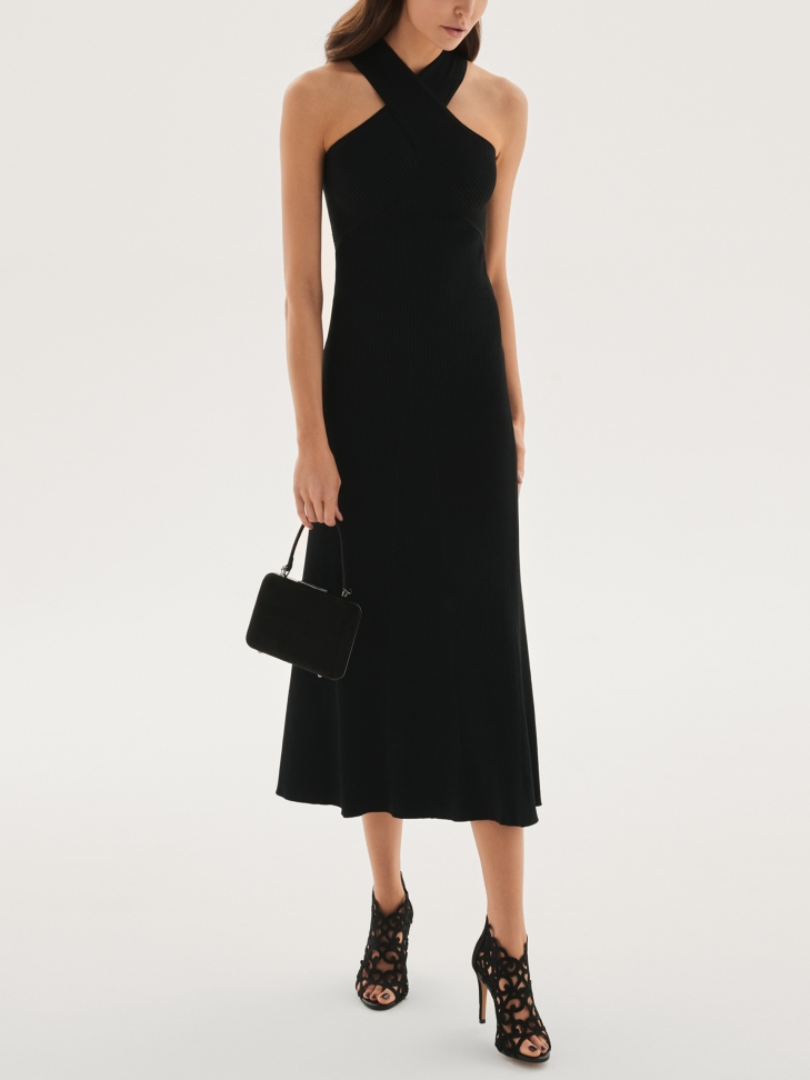 Czarne sandały damskie