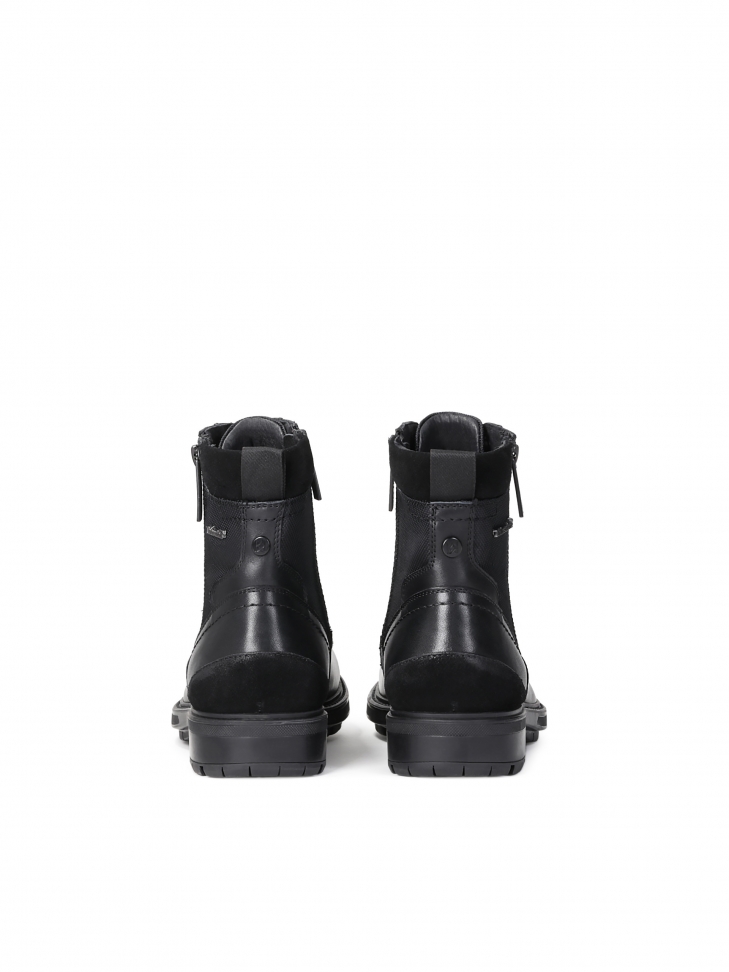 Czarne trzewiki męskie