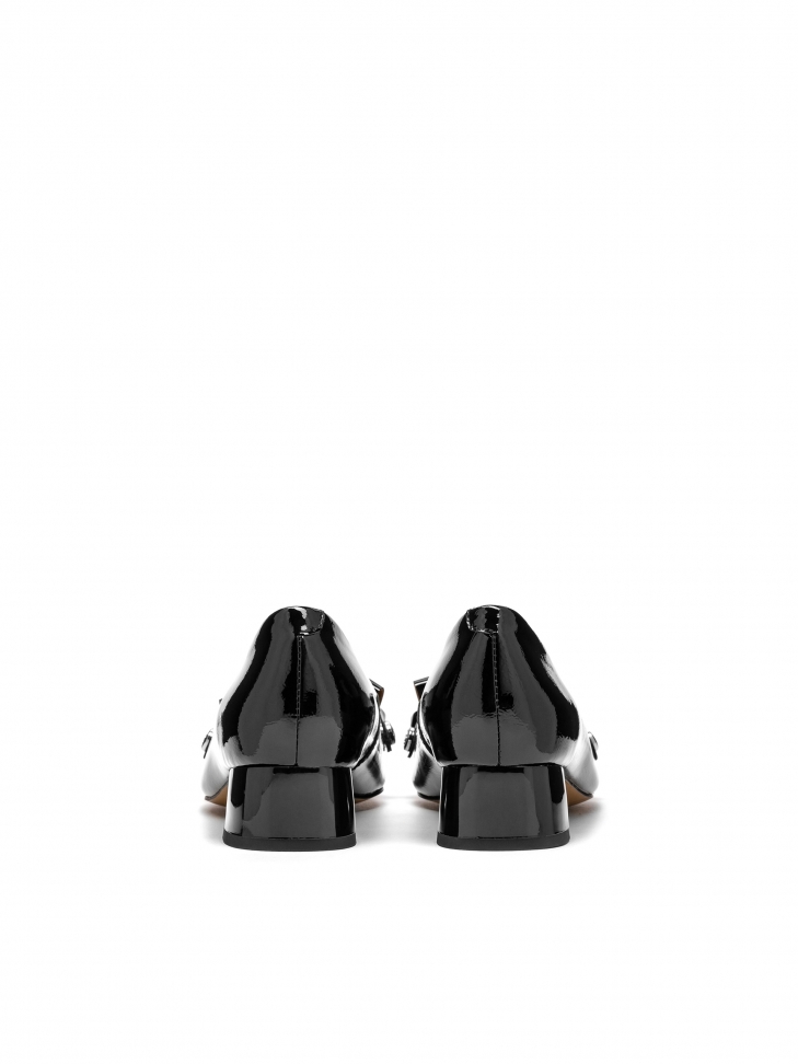 Czarne czółenka damskie