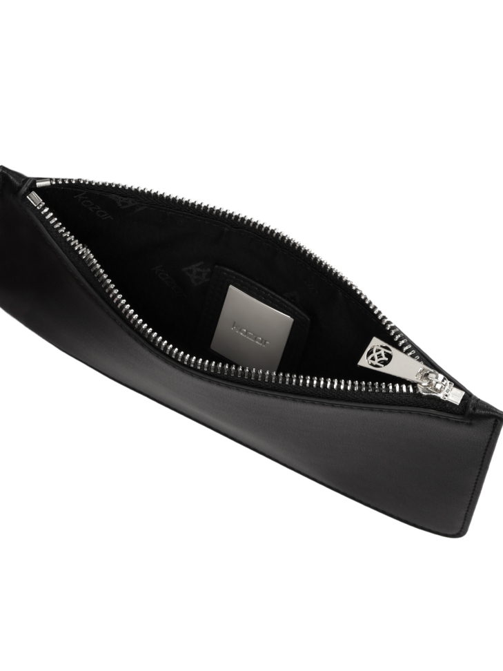 Duża torebka XL z groszkowej skóry