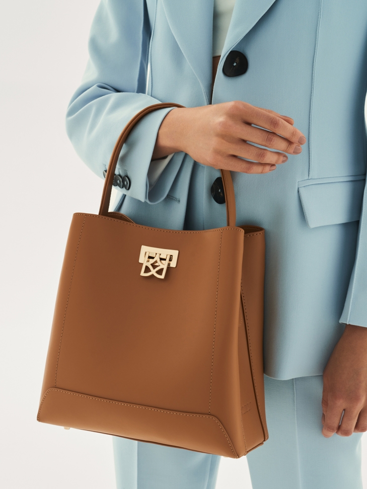 Brązowa torebka damska