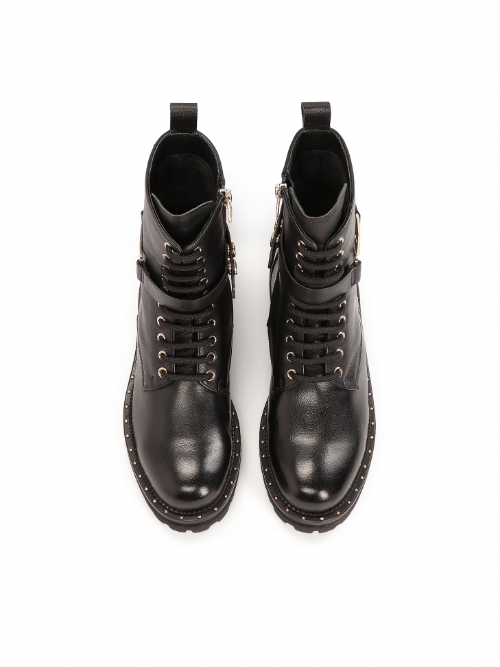 Klasyczne trzewiki z odpinanym paskiem