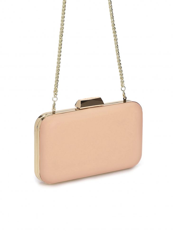 Beżowa kopertówka damska