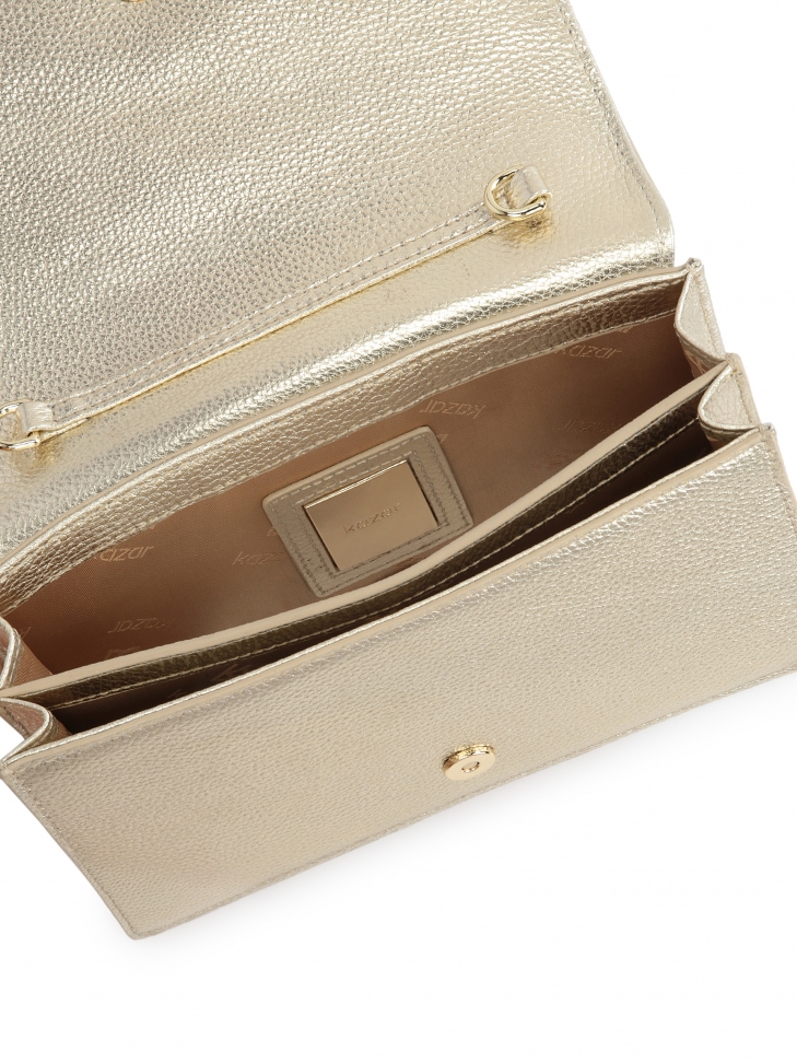 Mała ota torebka na łańcuszku z dużym monogramem