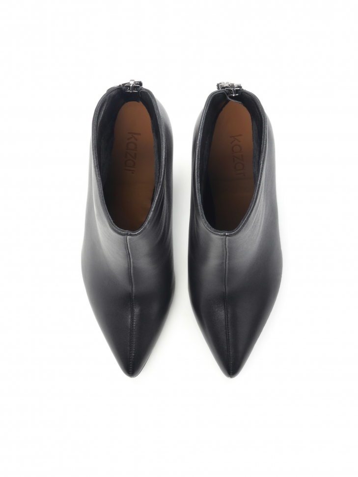 Czarne botki damskie