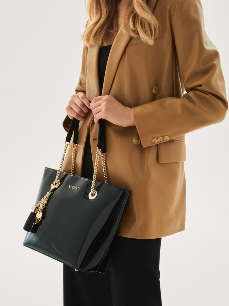 Czarna torebka damska