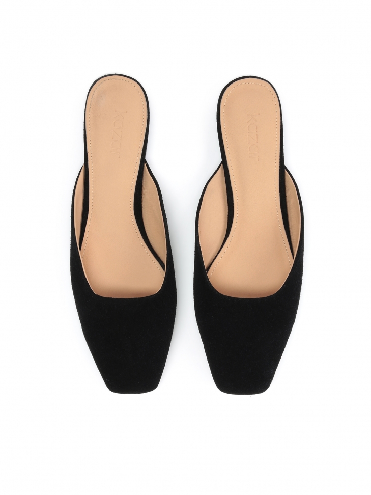 Czarne klapki damskie