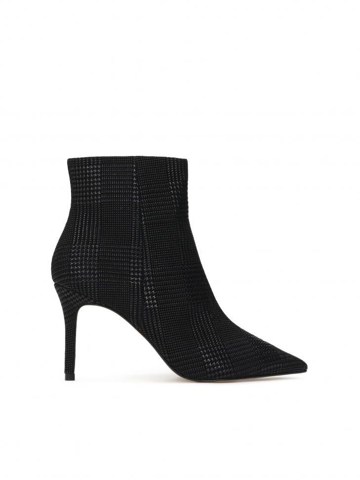 Czarne botki damskie