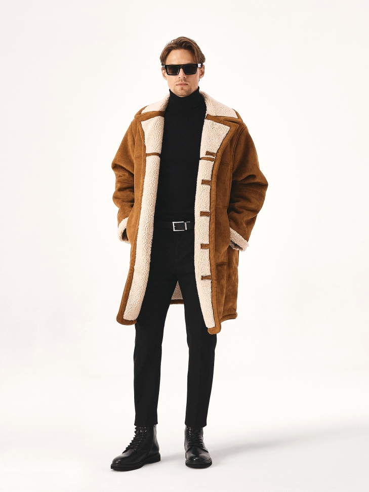 Klasyczne trzewiki męskie w militarnym stylu