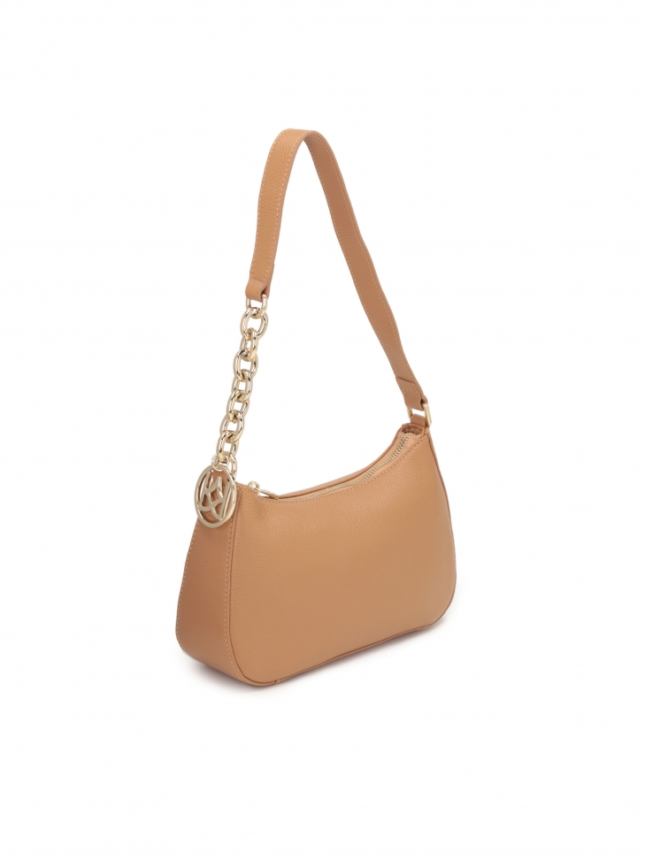 Jasnobrązowa torebka damska