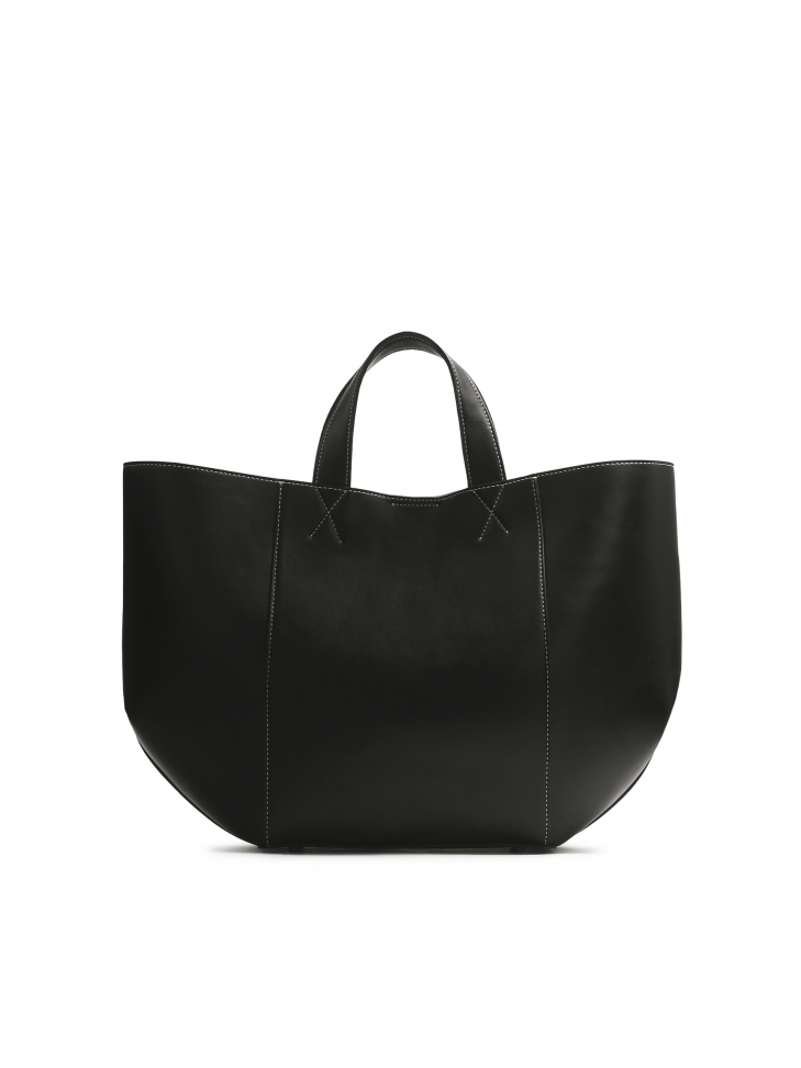 Duża tote bag z wyjmowaną saszetką