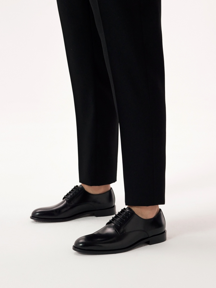 Eleganckie czarne półbuty męskie z kolekcji Limited Edition