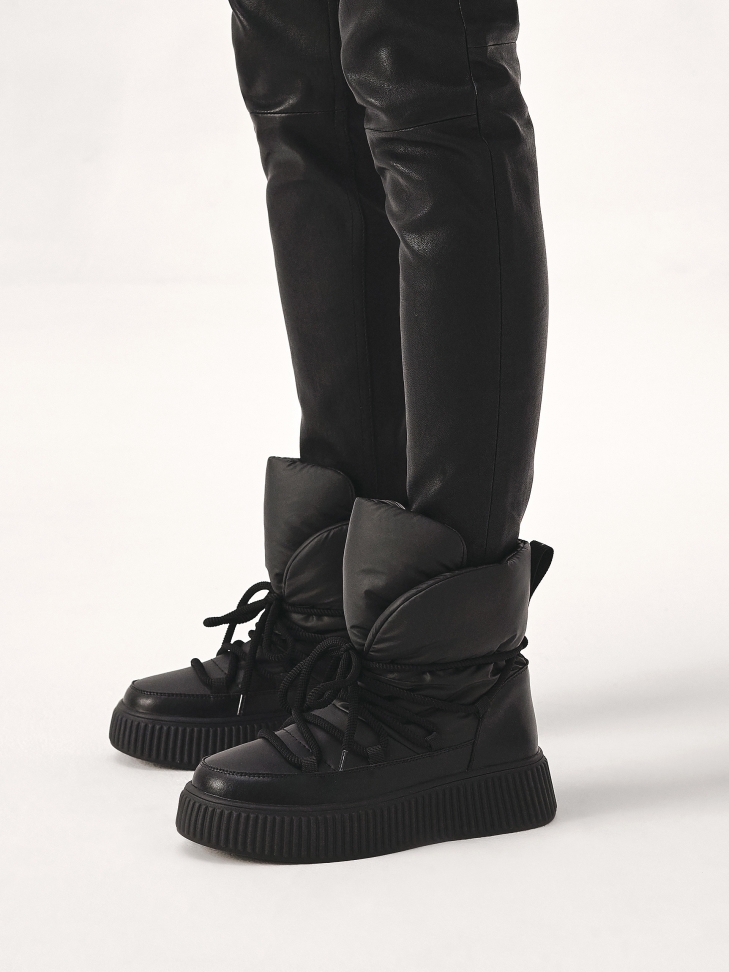 Śniegowce ocieplane wełną owczą