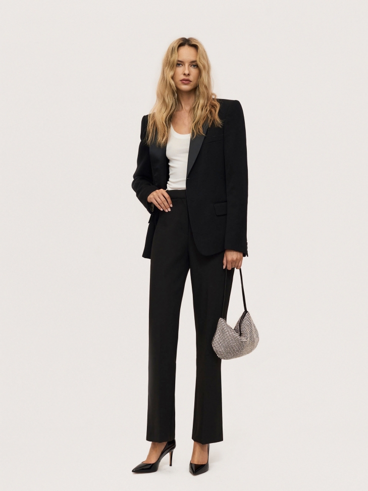 Błyszcząca torebka z cyrkoniami