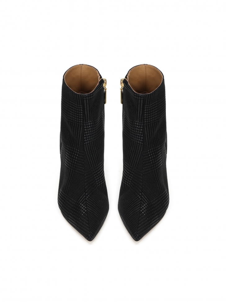 Czarne botki damskie