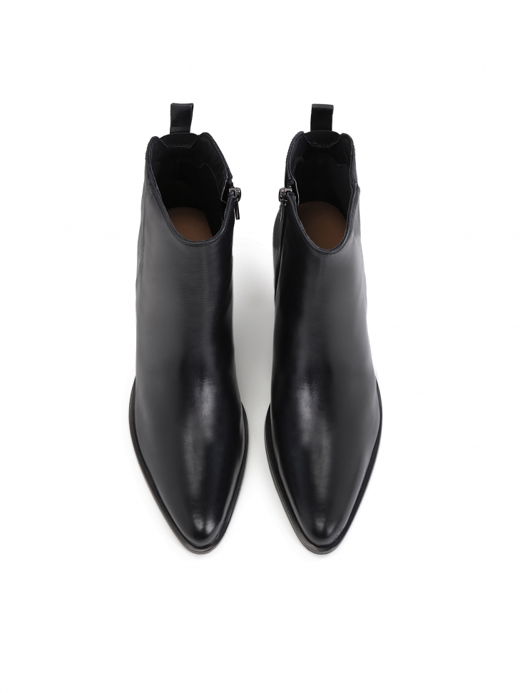 Czarne botki damskie