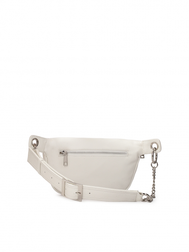 Nerka damska w kolorze amanej bieli