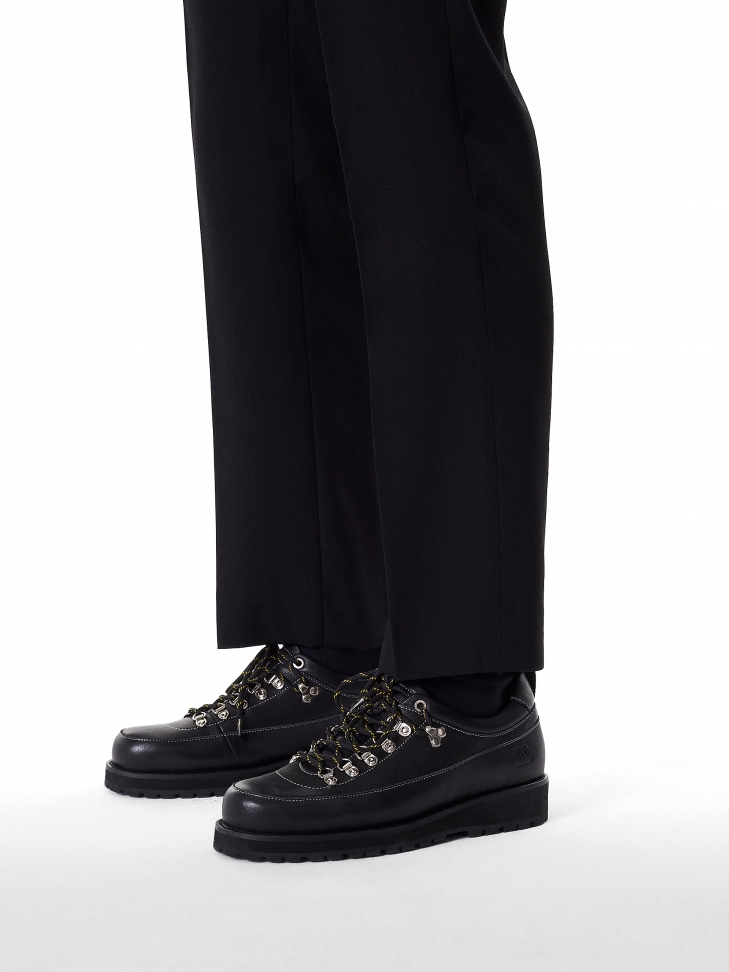 Skórzane półbuty typu work shoes