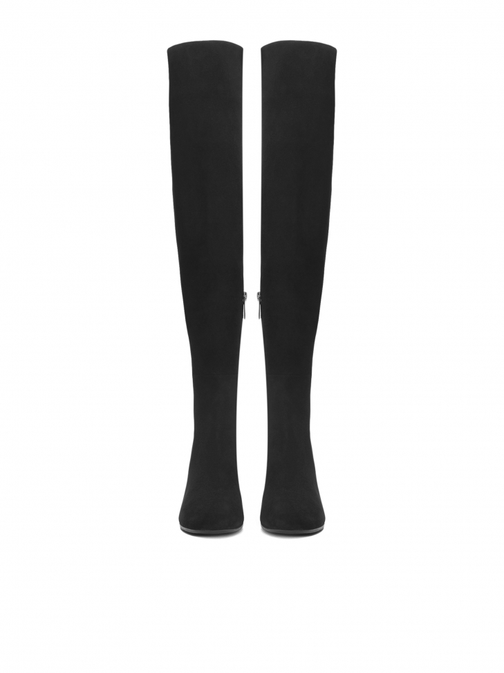 Czarne kozaki damskie