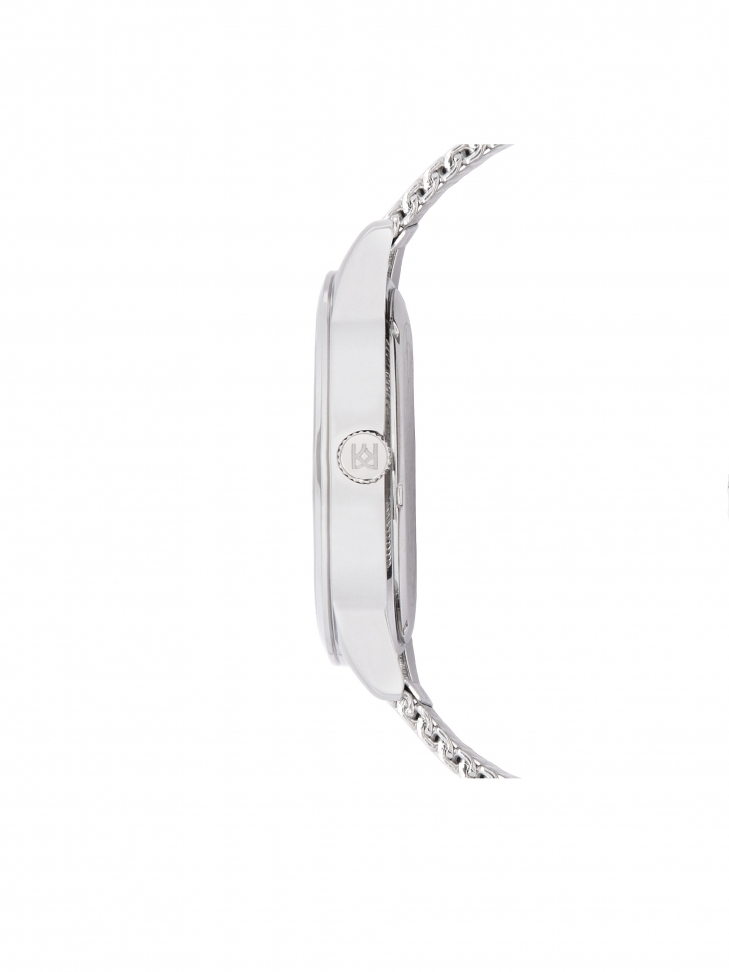 Klasyczny męski zegarek analogowy na bransolecie mesh