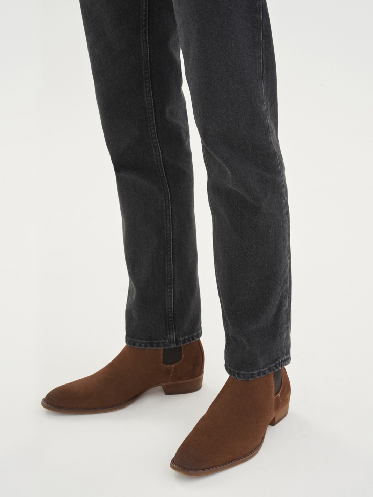 Brązowe sztyblety męskie