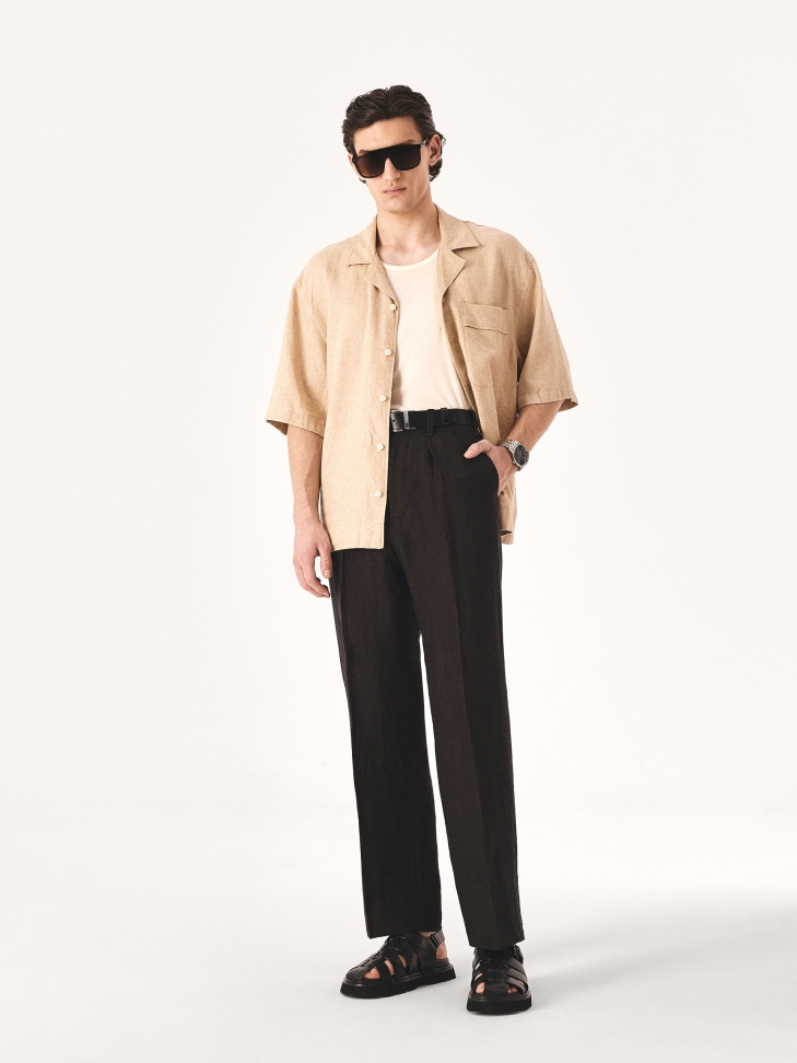 Brązowe polaryzacyjne okulary przeciwsłoneczne