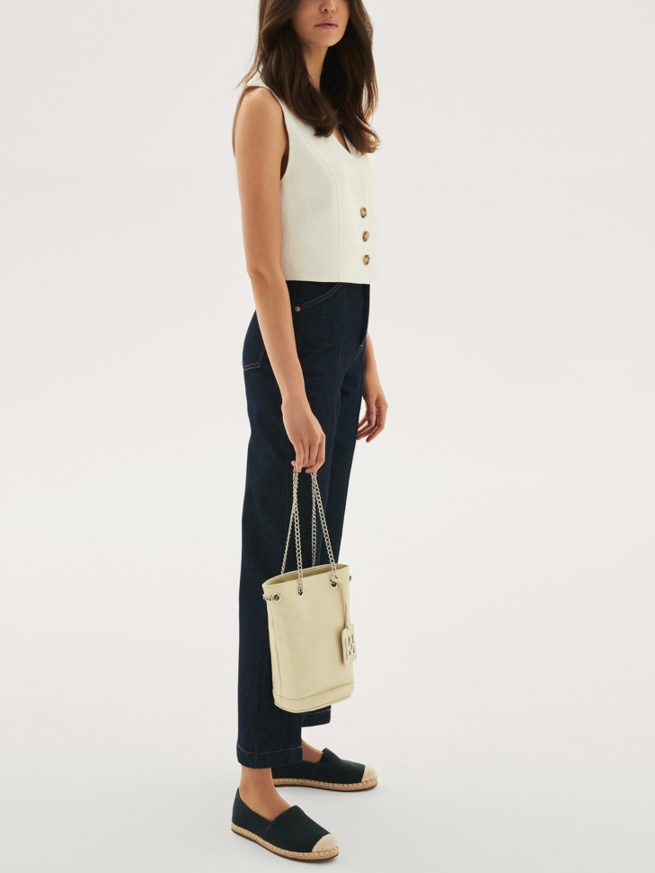 Czarne półbuty damskie